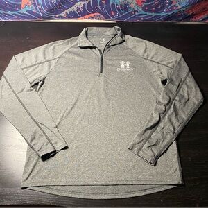 Elevate Sport Men’s Gray Quarter-Zip Pullover sweater size M